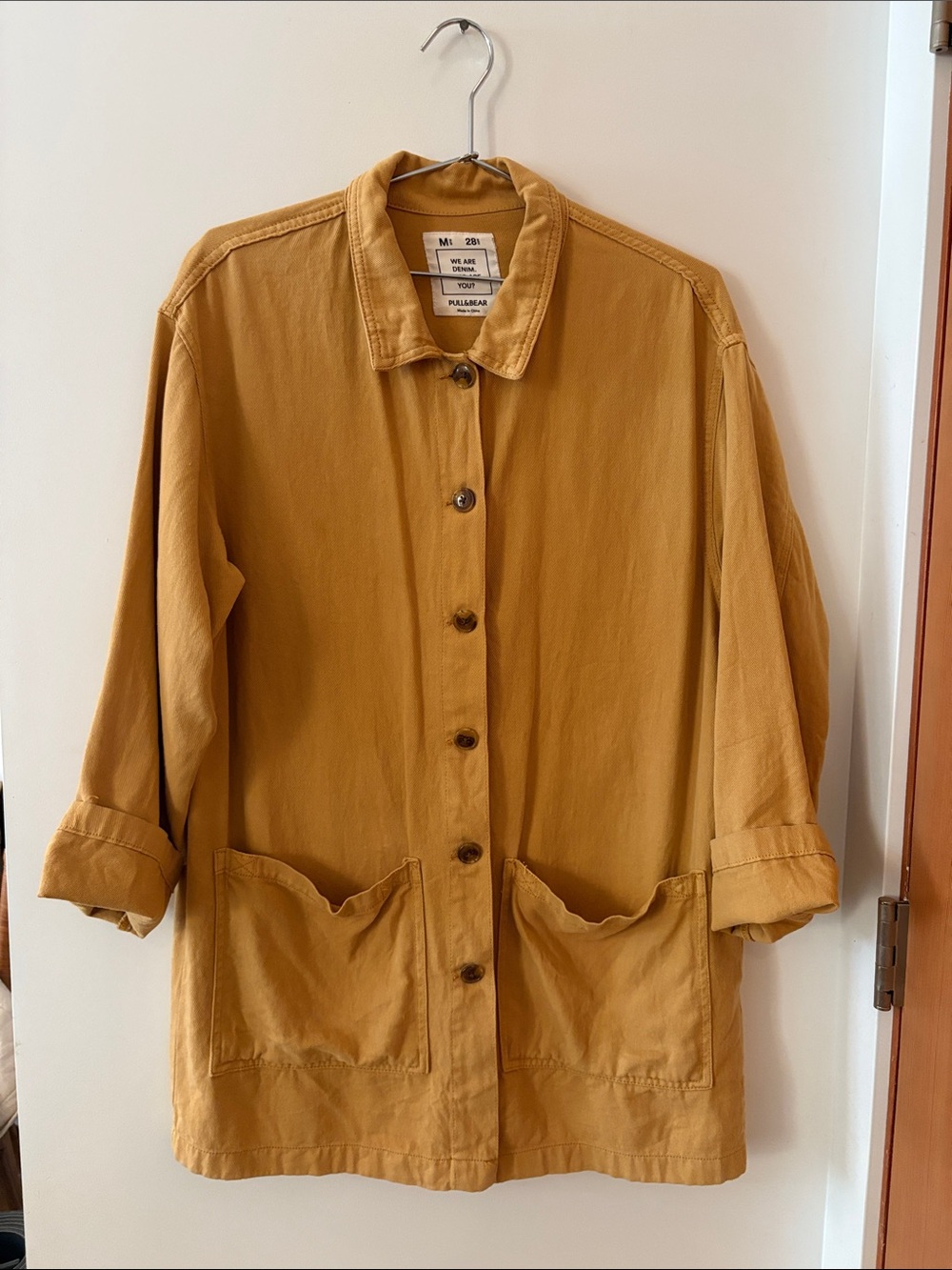 Pull&Bear Mustard Utility Jacket
